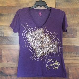 Western carolina university college tshirt